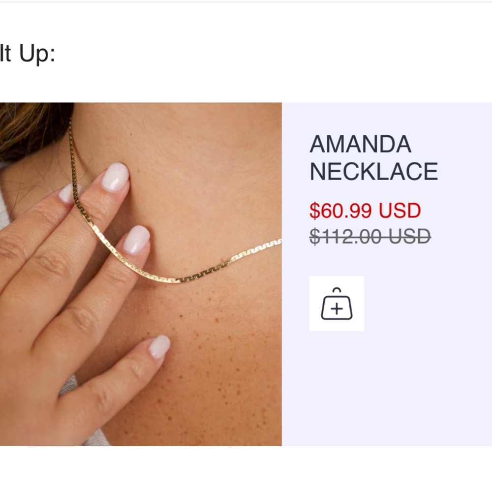 Miranda Frye Amanda Necklace